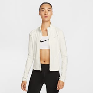 V TWELVE ホワイト ジップアップジャケット Nike Swift Women's Dri-FIT Full-Zip Mid-Layer Running Top. Nike SG